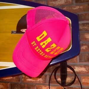 Dazed Pink Trucker Hat - Retro Nation